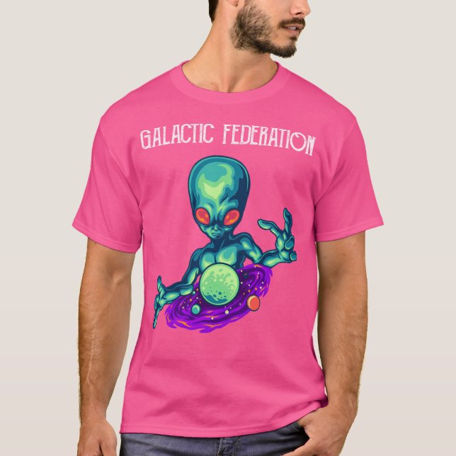 Galactic Federation T Shirt (Framsida)