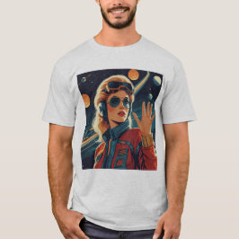 Galactic Femme Astronaut T Shirt