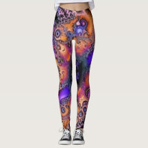 Galactic Fractalas Leggings