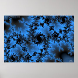 Galactic Frost Poster
