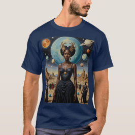 Galactic Goddess Desert Planet Shirt T Shirt