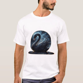 Galactic Grace: Black Svan. T Shirt