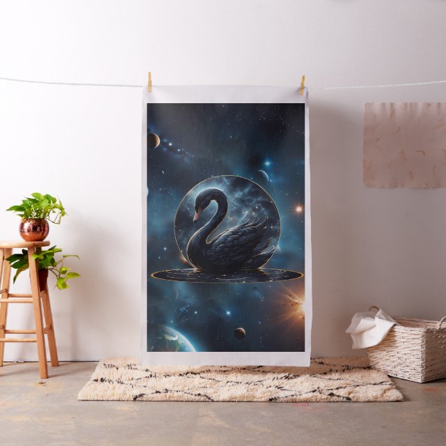 Galactic Grace: Black Svan. Tyg (In Situ)