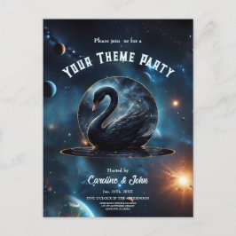 Galactic Grace: Black Svan. Vykort