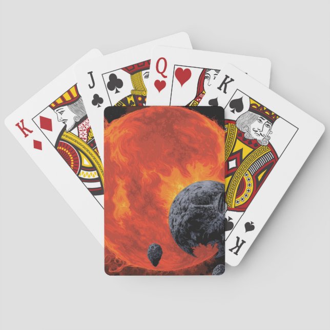 Galactic Graveyard Poster, Macs 2129-1. Casinokort (Baksidan)