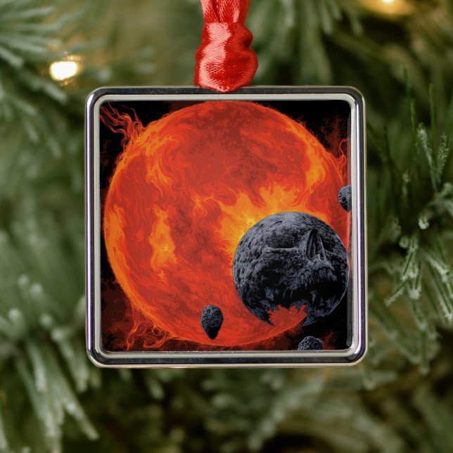 Galactic Graveyard Poster, Macs 2129-1. Julgransprydnad Metall (Träd)