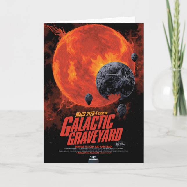Galactic Graveyard Poster, Macs 2129-1. Kort (Framsida)