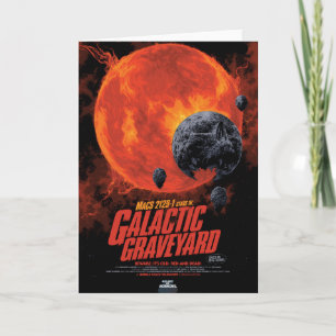 Galactic Graveyard Poster, Macs 2129-1. Kort