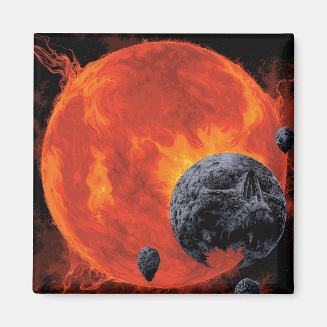 Galactic Graveyard Poster, Macs 2129-1. Magnet (Framsidan)