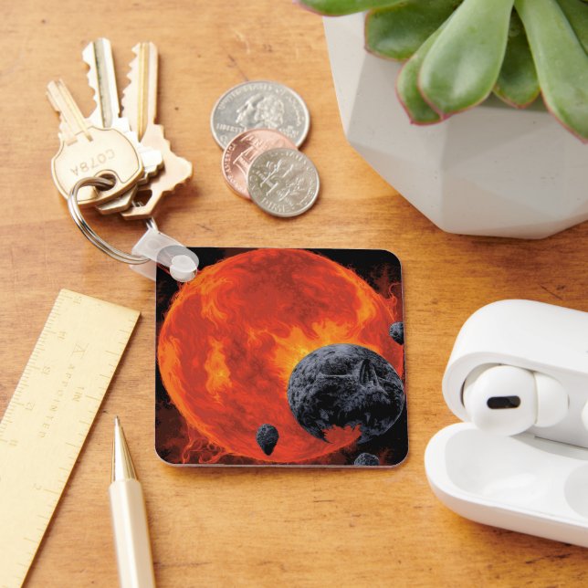 Galactic Graveyard Poster, Macs 2129-1. Nyckelring (Skrivbord)