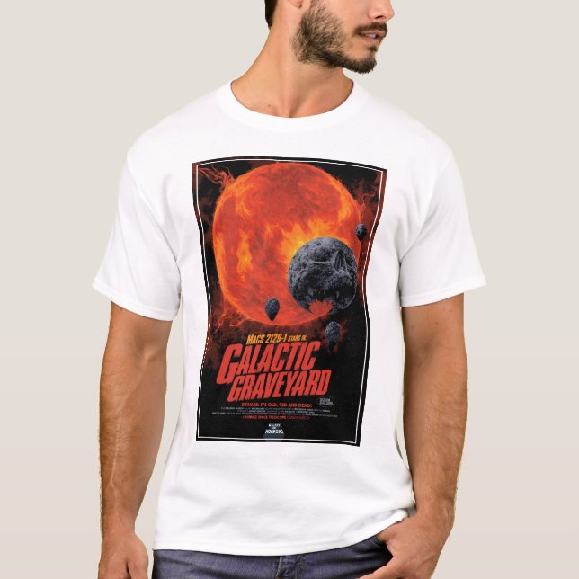 Galactic Graveyard Poster, Macs 2129-1. T Shirt (Framsida)