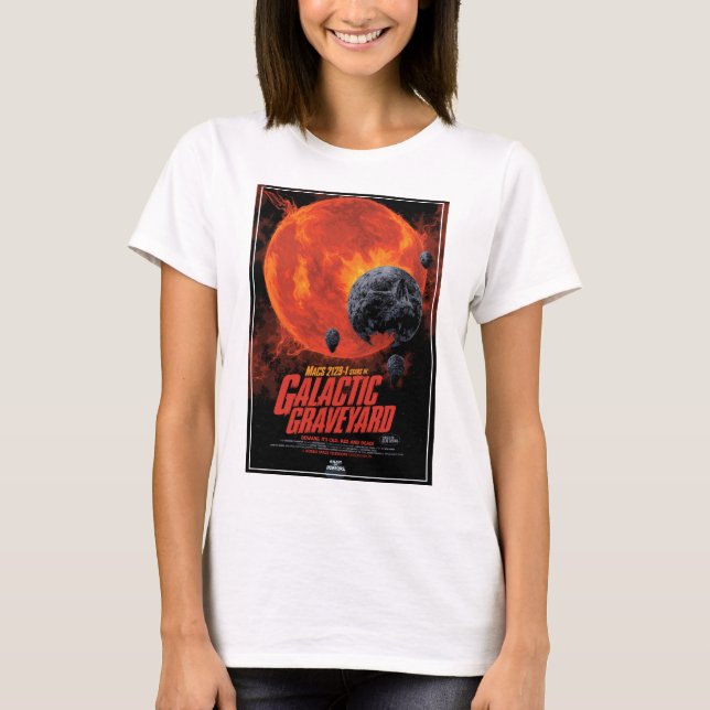 Galactic Graveyard Poster, Macs 2129-1. T Shirt (Framsida)