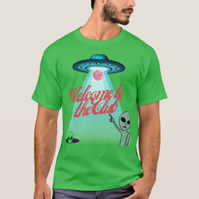 Galactic Grooves - UFO Party T Shirt (Framsida)