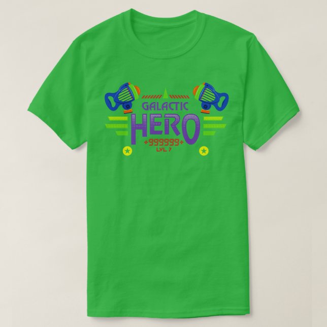 Galactic Hero T Shirt (Design framsida)