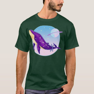 Galactic Humpback Whale T Shirt