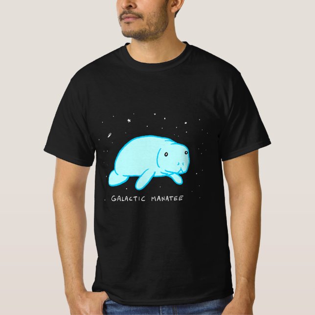 Galactic Manatee T-Shirt (Framsida)