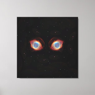 Galactic Nebula Öga Poster Canvastryck