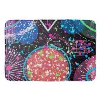 Galactic Neighborhood: Abstract Art  Badrumsmatta