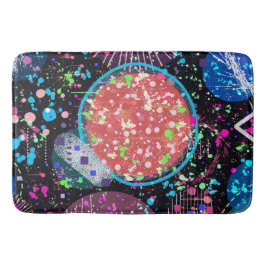 Galactic Neighborhood: Abstract Art  Badrumsmatta