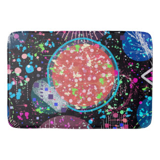 Galactic Neighborhood: Abstract Art  Badrumsmatta