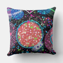 Galactic Neighborhood: Abstract Art  Postcard