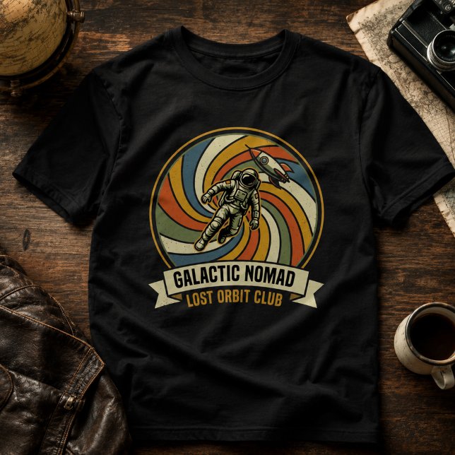 Galactic Nomad – Lost Orbit Club T Shirt (Skapare uppladdad)