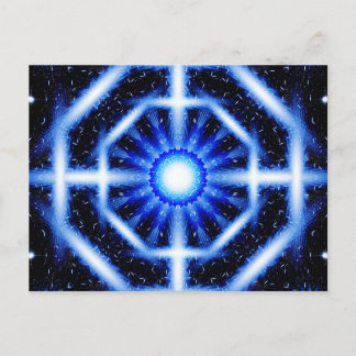 Galactic Octagon Mandala Vykort