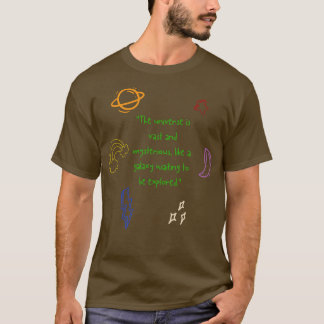 Galactic Quest the Universe Exploration T Shirt