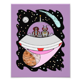 Galactic Road Resa 2018 Fototryck