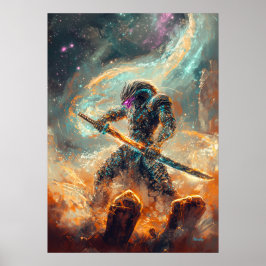 Galactic Ronin – Det Kosmiska Bladet Poster