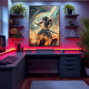 Galactic Ronin – Det Kosmiska Svärdet Poster