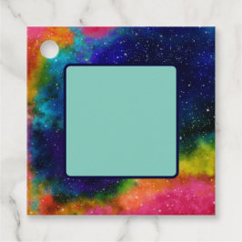 Galactic Sci-Fi Bröllop Gåvor Etiketter