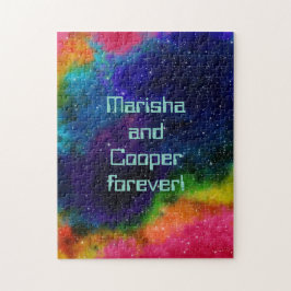 Galactic Sci-Fi Bröllop Puzzle Pussel