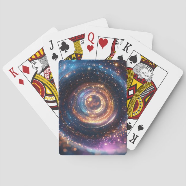 Galactic Spiral: Dance of the Cosmos Casinokort (Baksidan)
