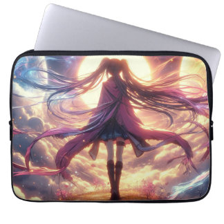 Galactic Twilight: Whispers of the Cosmos Laptop Fodral