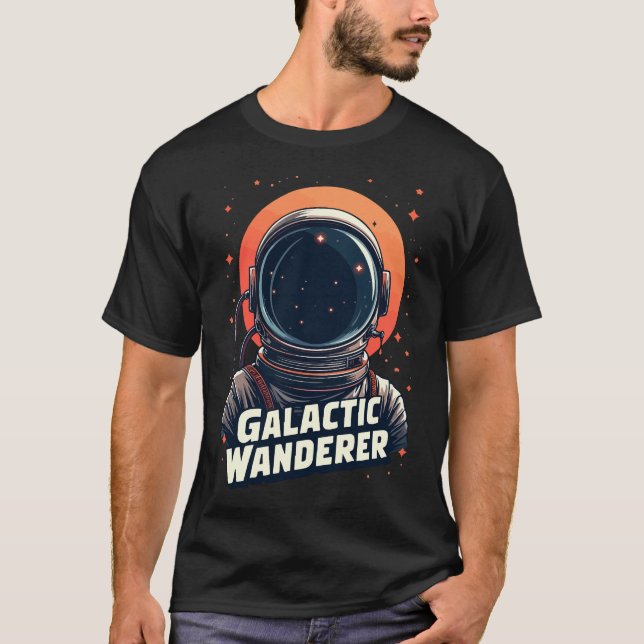 Galactic Wanderer T Shirt (Framsida)