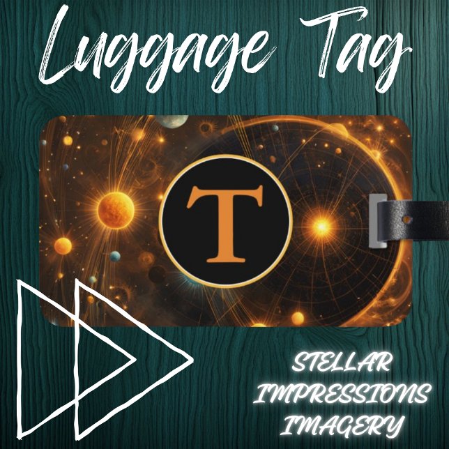 Galactic Whisper Bagagebricka (Skapare uppladdad)