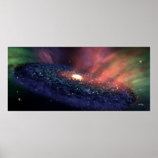 Galacticism - Galaxy 013, av Joseph A. Wraith Poster