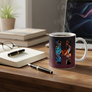 Galactisk prism Initial H Mugg