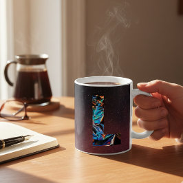 Galactisk prism Initial L Mugg