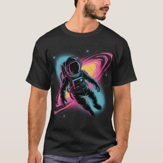 Galactiskt Bloom - Astronaut som upptäcker främman T Shirt