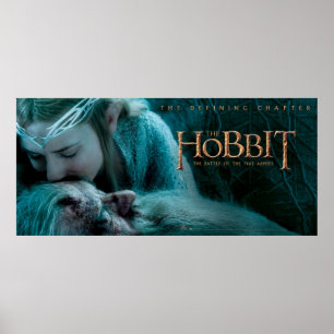 Galadriel kysser Gandalf Poster