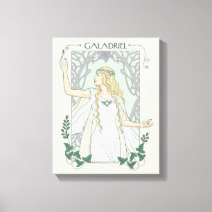 Galadriel Ljus av Valinor Grafik Canvastryck