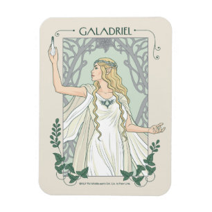 Galadriel Ljus av Valinor Grafik Magnet