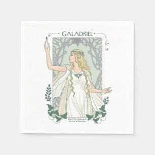 Galadriel Ljus av Valinor Grafik Pappersservett
