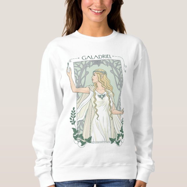 Galadriel Ljus av Valinor Grafik T Shirt (Framsida)