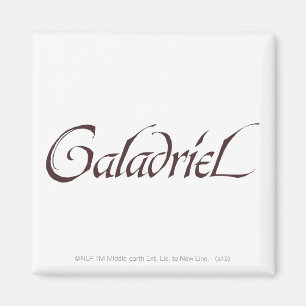 Galadriel Namn Solid Magnet