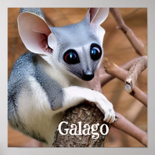 Galago alias Bush Baby Poster
