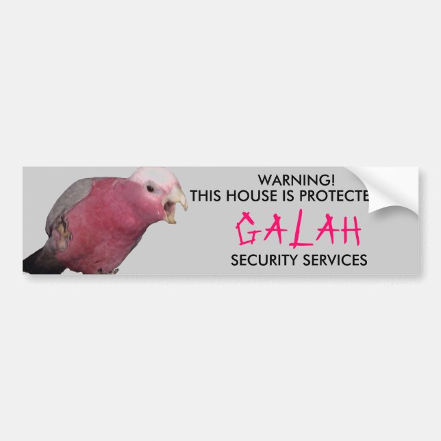 GALAH-dekal Bildekal (Framsidan)