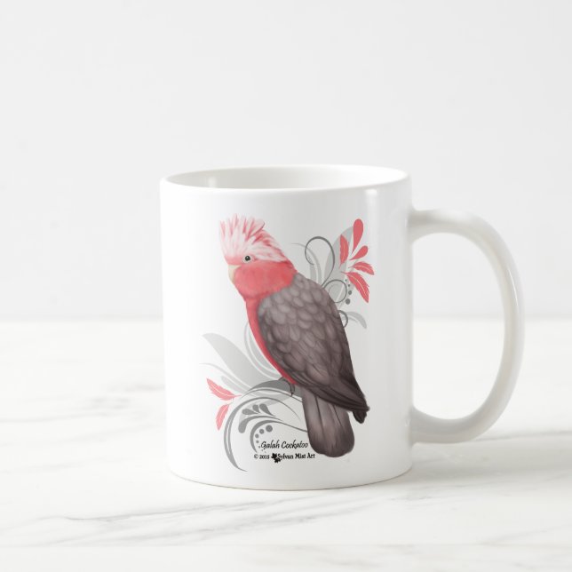 Galah kakadua Två-Tonad mugg (Höger)